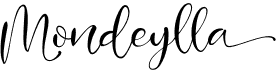 preview image of the Mondeylla font