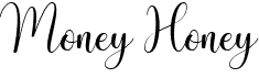 preview image of the Money Honey font
