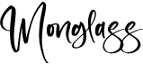 preview image of the Monglass font