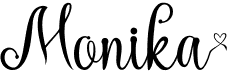preview image of the Monika font