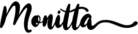 preview image of the Monitta font