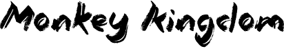 preview image of the Monkey Kingdom font