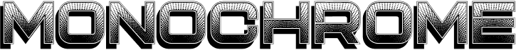 preview image of the Monochrome font