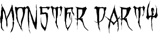 preview image of the Monster Party font
