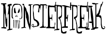 preview image of the Monsterfreak font