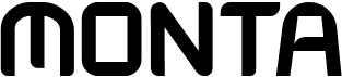 preview image of the Monta font