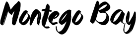 preview image of the Montego Bay font