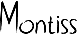preview image of the Montiss font