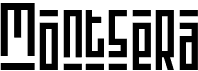 preview image of the Montsera font