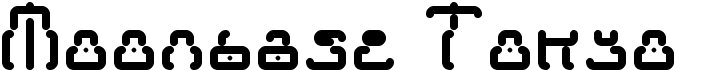 preview image of the Moonbase Tokyo font