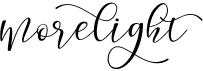 preview image of the Morelight Script font
