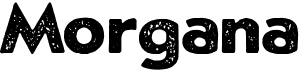 preview image of the Morgana font
