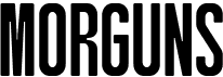 preview image of the Morguns font