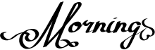 preview image of the Morning font