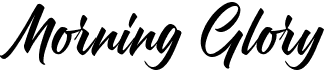 preview image of the Morning Glory font