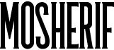 preview image of the Mosherif font