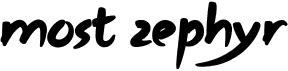 preview image of the Most Zephyr font