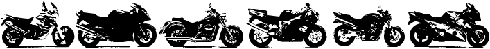 preview image of the Motor Bikez font