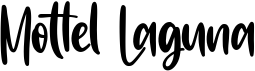 preview image of the Mottel Laguna font