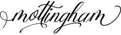 preview image of the Mottingham Elegant Calligraphy font