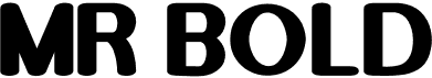 preview image of the Mr Bold font