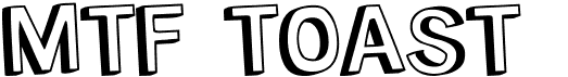 preview image of the MTF Toast font