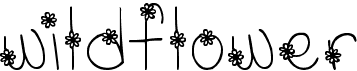 preview image of the MTF Wildflower font
