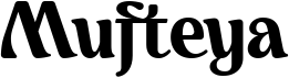 preview image of the Mufteya font