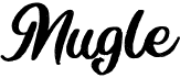 preview image of the Mugle font