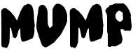 preview image of the Mump font