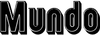 preview image of the Mundo font