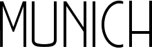 preview image of the Munich font