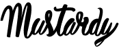 preview image of the Mustardy font