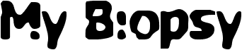 preview image of the My Biopsy font