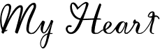 preview image of the My Heart font