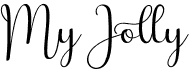 preview image of the My Jolly font