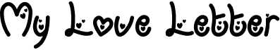 preview image of the My Love Letter font