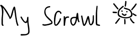 preview image of the My Scrawl font