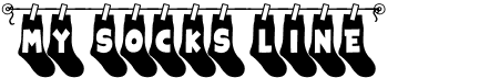 preview image of the My Socks Line font