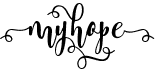 preview image of the Myhope font