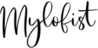 preview image of the Mylofist font