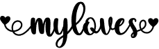 preview image of the Myloves font