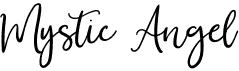 preview image of the Mystic Angel font