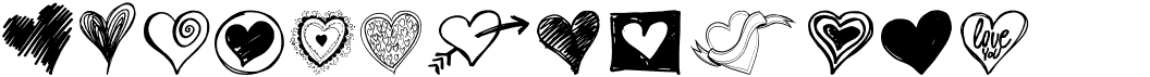 preview image of the My Valentines Love font