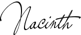 preview image of the Nacinth font