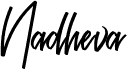 preview image of the Nadheva font