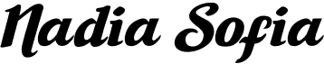 preview image of the Nadia Sofia font