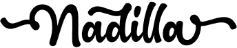 preview image of the Nadilla font