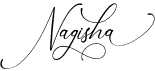 preview image of the Nagisha font