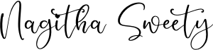 preview image of the Nagitha Sweety font